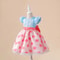 Baby Girl Polka Dot Princess Tutu Dress For Birthday Baptism Party 0