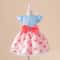 Baby Girl Polka Dot Princess Tutu Dress For Birthday Baptism Party 1