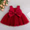 Elegant Floral Princess Baby Girl Ball Gown Luxury Flower Girl Toddler Party Dress 4