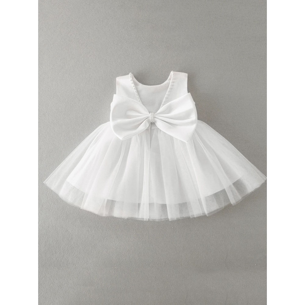 Elegant Floral Princess Baby Girl Ball Gown Luxury Flower Girl Toddler Party Dress 5