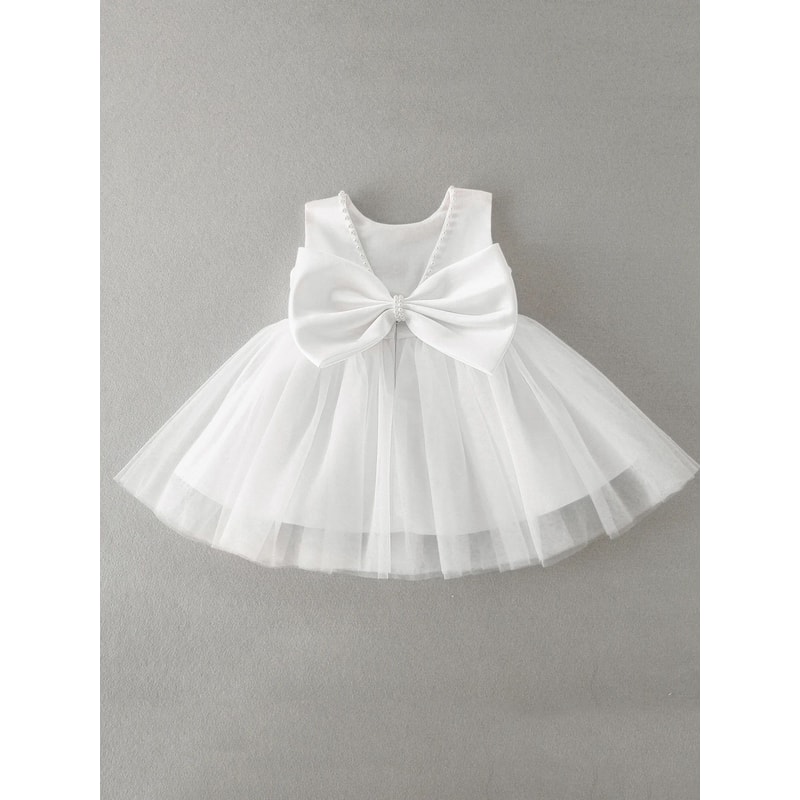 Elegant Floral Princess Baby Girl Ball Gown Luxury Flower Girl Toddler Party Dress 5