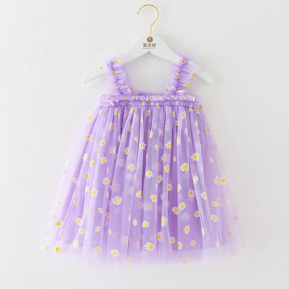Daisy Princess Toddler Girl Dress For Birthdays Weddings Summer Parties 1