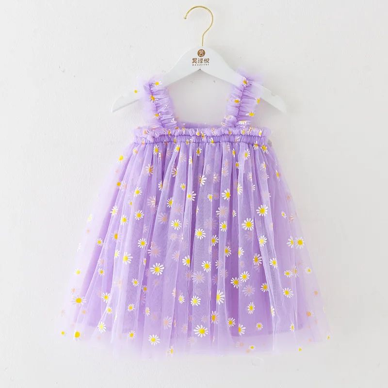 Daisy Princess Toddler Girl Dress For Birthdays Weddings Summer Parties 1