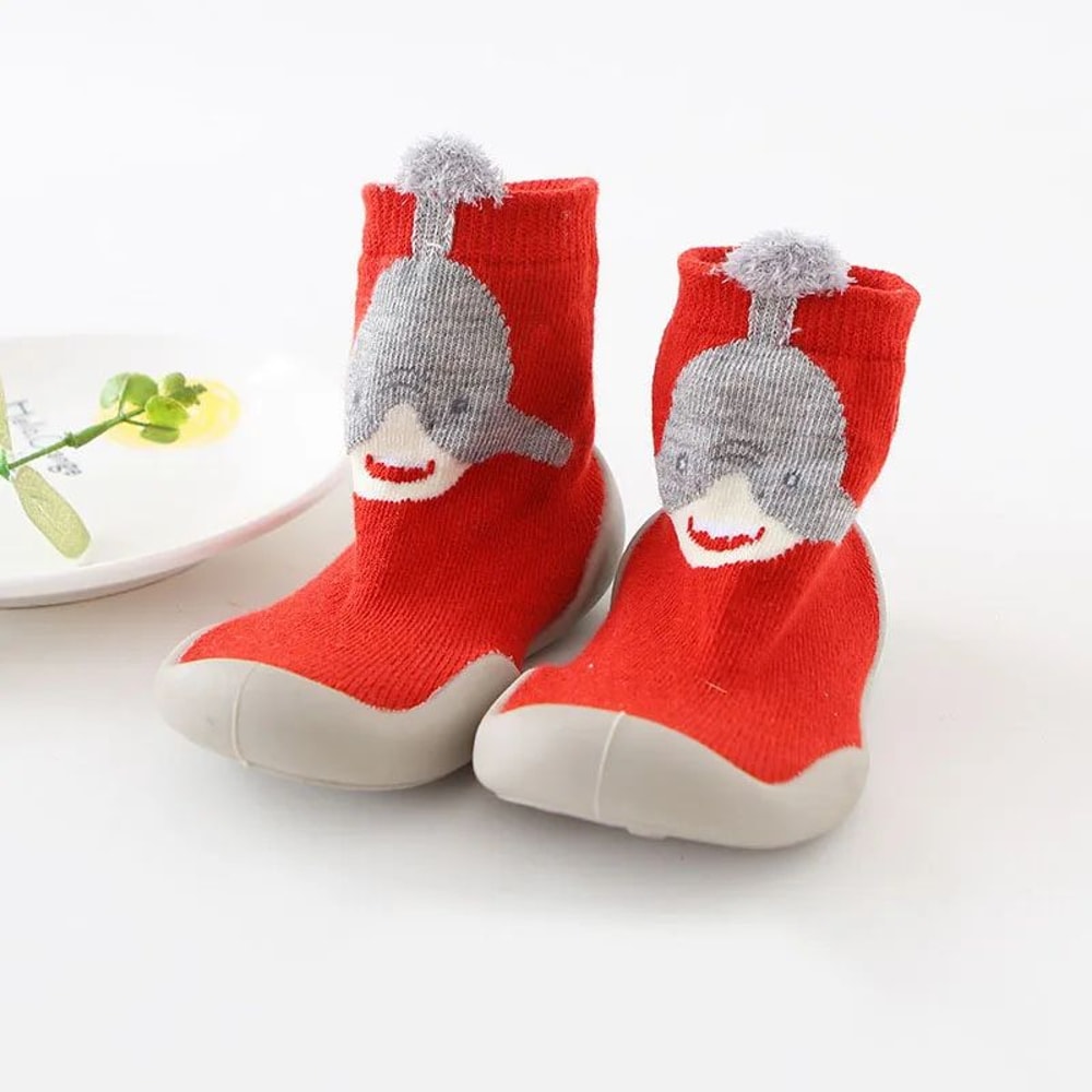 CloudSoft Baby First Walker Shoes NonSlip Knit Booties For Toddlers 18