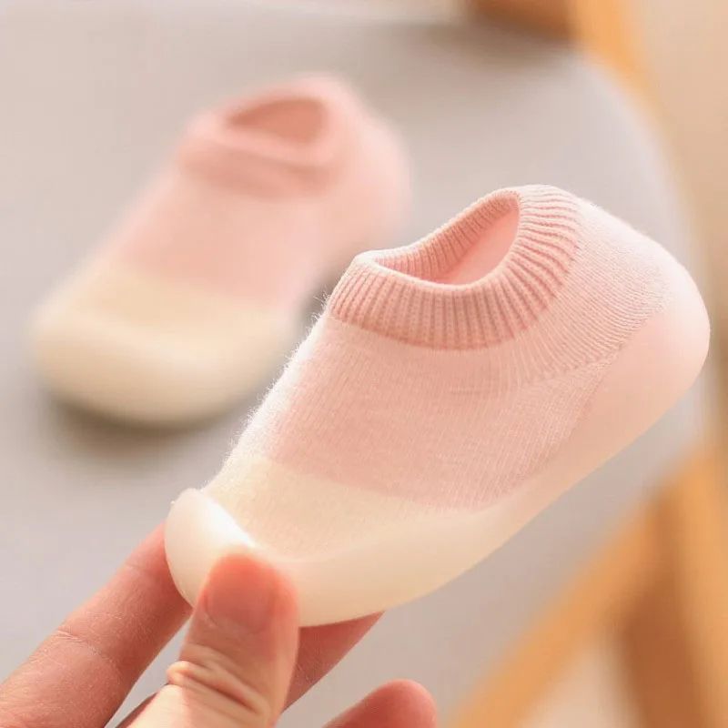 CloudSoft Baby First Walker Shoes NonSlip Knit Booties For Toddlers 7