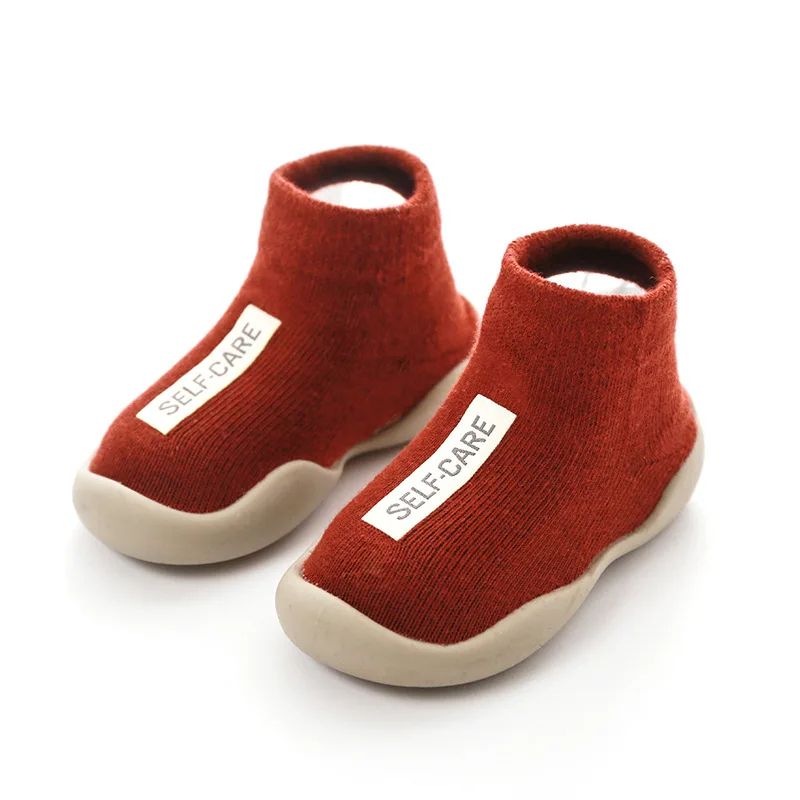 CloudSoft Baby First Walker Shoes NonSlip Knit Booties For Toddlers 14