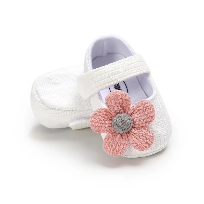 Retro Cotton Baby Prewalker Shoes Soft Bottom Infant First Walker Shoes For Toddler Girls 018M 10