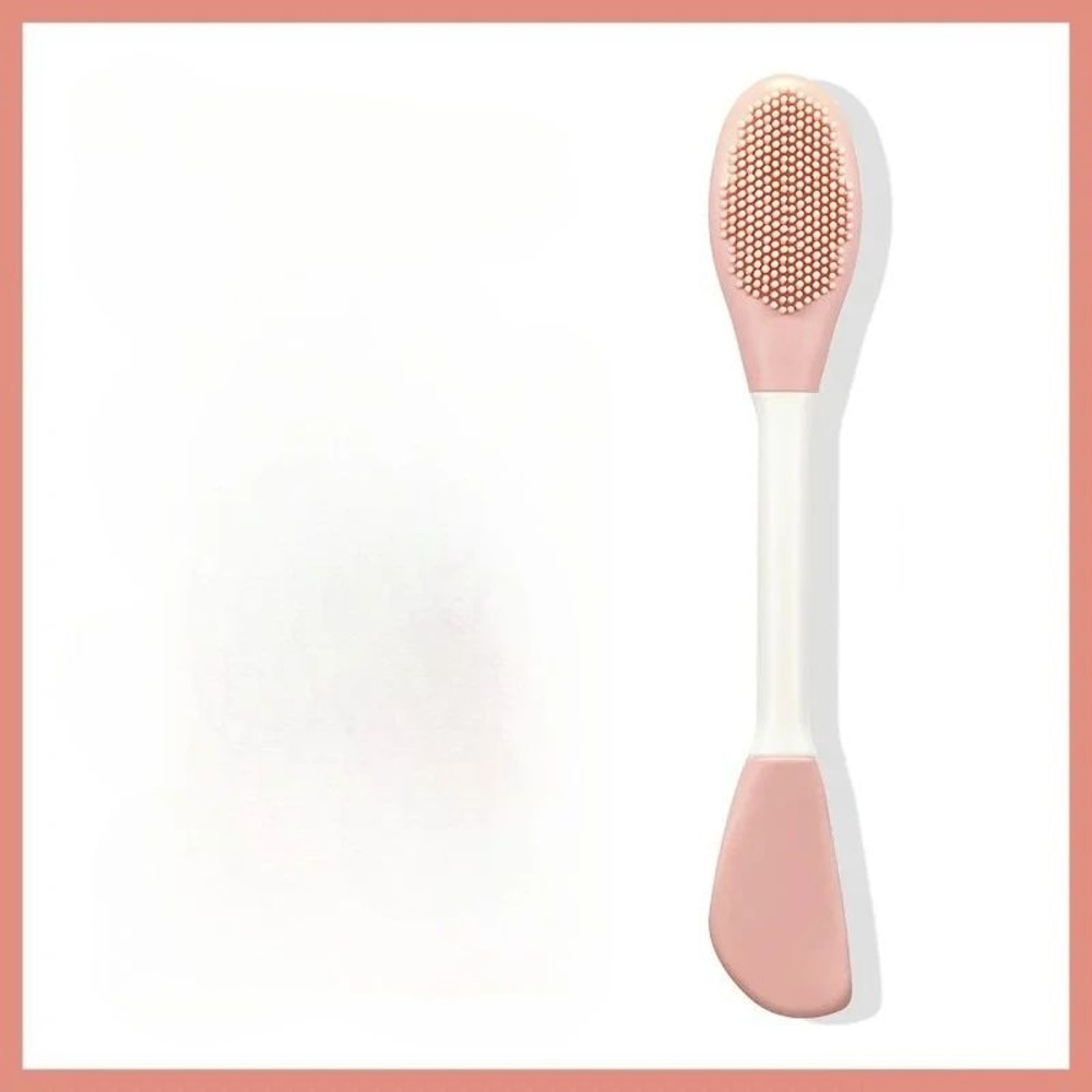 2in1 Silicone Facial Cleansing Brush Mask Applicator For Deep Pore Care 7
