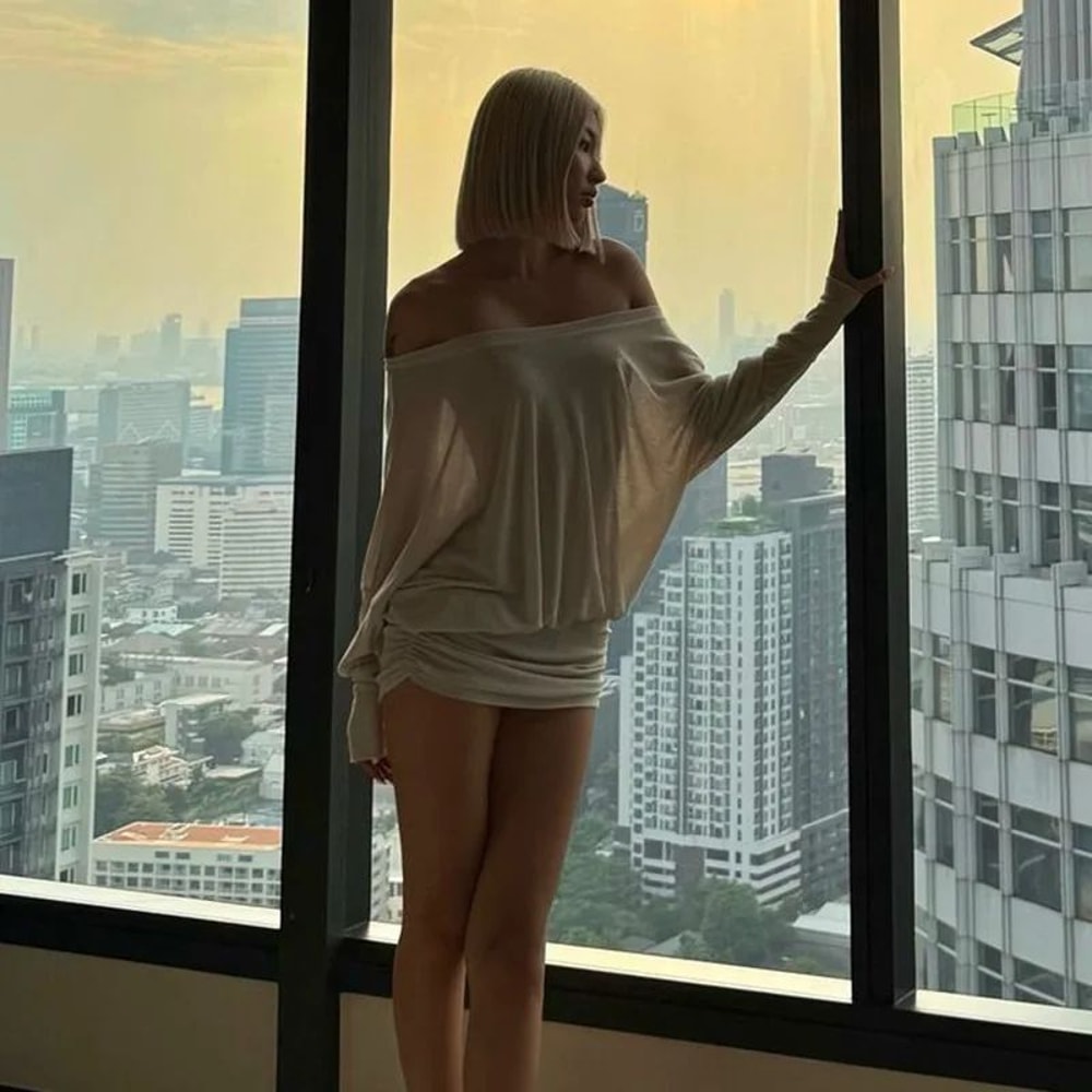 Off Shoulder Sheer Ruched Bodycon Mini Dress Sexy Long Sleeve Party Dress For Women 4