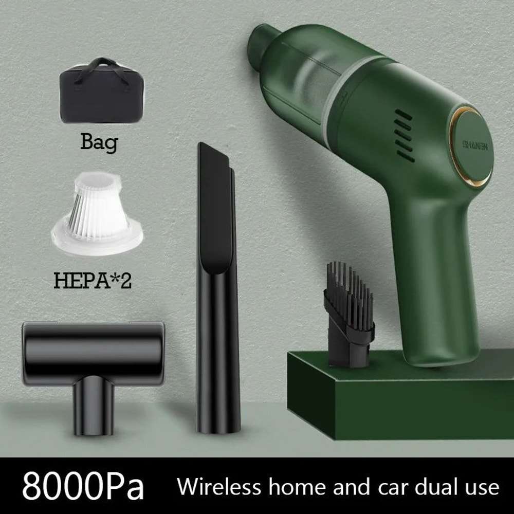Portable 8000Pa Cordless Handheld Car Vacuum Cleaner 10