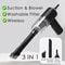 6in1 Cordless Car Vacuum Cleaner Air Duster Portable Mini Handheld Cleaner 6