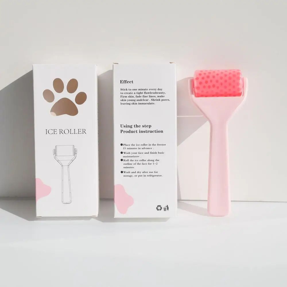 Cooling Ice Roller For Face Reusable Facial Massage Roller For DePuffing Skin Tightening Soothing 10