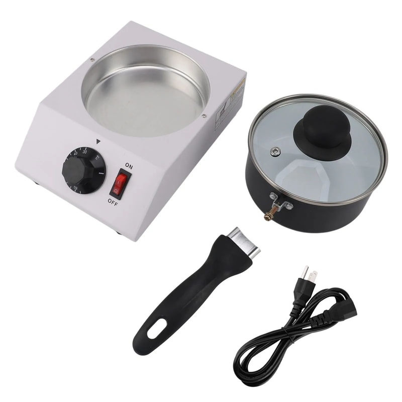Precision 1kg Chocolate Melting Machine Adjustable Temperature Electric Chocolate Melter Pot 6
