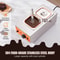 SucceBuy Professional Chocolate Tempering Machine With 23 Tanks Electric Chocolate Melting Pot For 4