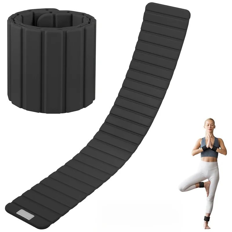 Magnetic Wrist Weights Ankle Weights Set Adjustable Wearable Weights For Yoga Walking Pilates 6