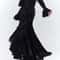 Midnight Elegance Black Gothic Dress Slim Gothic Bodycon Dress For Vintage Goth Harajuku Style 5
