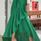 Elegant High Waist Mermaid Skirt With Lace Belt Irregular Hem Fishtail Midi Skirt For Women 1