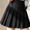 Classic High Waist Pleated Mini Skirt ALine JK Style Summer Skirt For Women 0