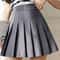 Classic High Waist Pleated Mini Skirt ALine JK Style Summer Skirt For Women 2