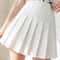 Classic High Waist Pleated Mini Skirt ALine JK Style Summer Skirt For Women 3