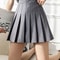 Classic High Waist Pleated Mini Skirt ALine JK Style Summer Skirt For Women 5