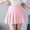Classic High Waist Pleated Mini Skirt ALine JK Style Summer Skirt For Women 9