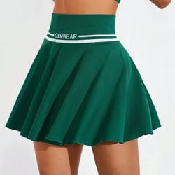 womens quick-dry tennis skirt seamless stretch badminton skirt