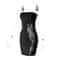 Midnight Muse Strapless PU Leather Bodycon Mini Dress 12