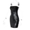 Midnight Muse Strapless PU Leather Bodycon Mini Dress 12