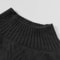 Plus Size High Neck Ribbed Knit Sweater Cozy Long Sleeve Autumn Winter Pullover 1