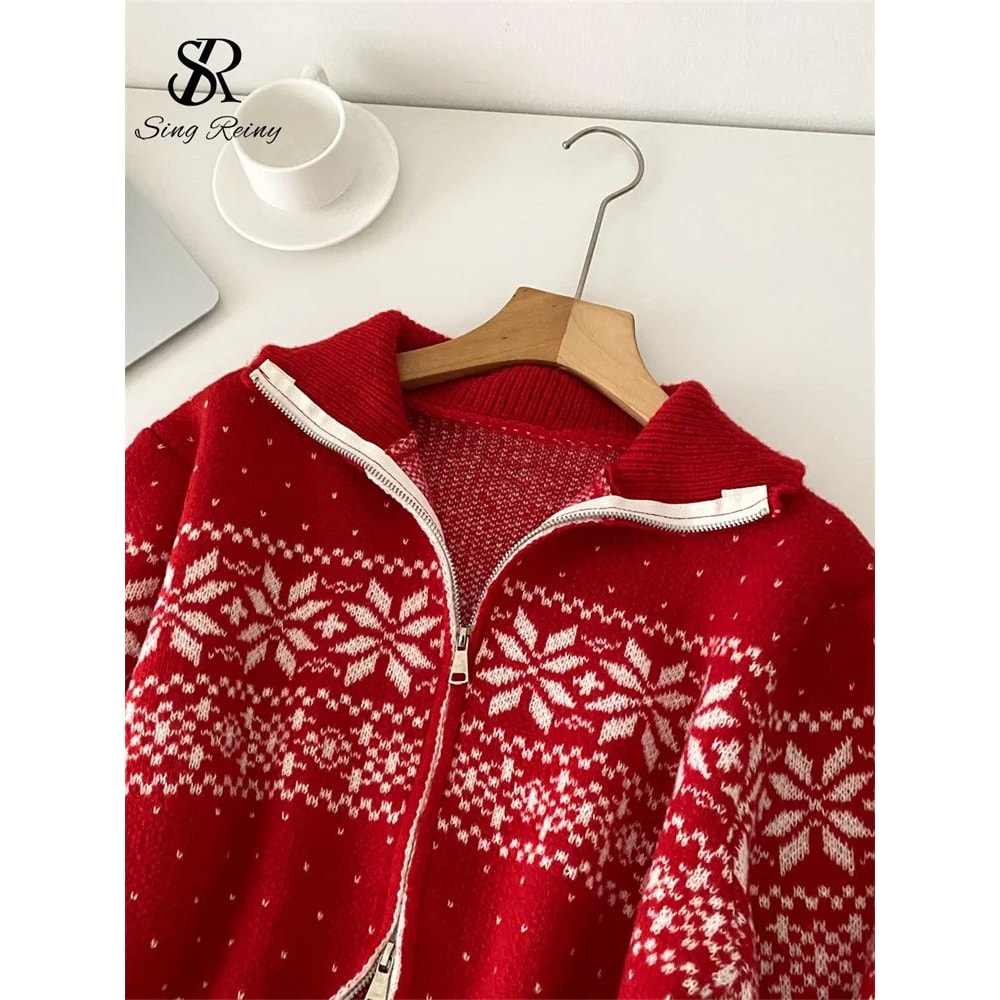 SINGREINY Zip Up Cardigan Women Love For Fall And Holiday Style 4