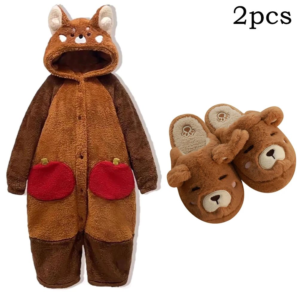 Raccoon Kigurumi Onesie Cozy Adult Animal Onesie Pajama Costume For Cosplay Winter Lounging 7