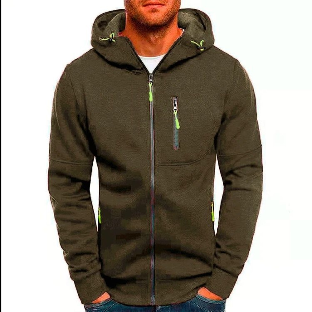 MRMT Jacquard Fleece Mens Pullover Hoodie Warm Casual Hooded Sweatshirt 4