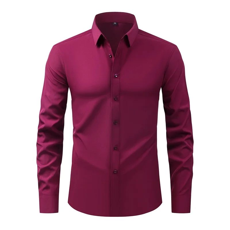 Classic Comfort Mens ButtonDown Shirt Lightweight Long Sleeve Casual Vacation Style 8