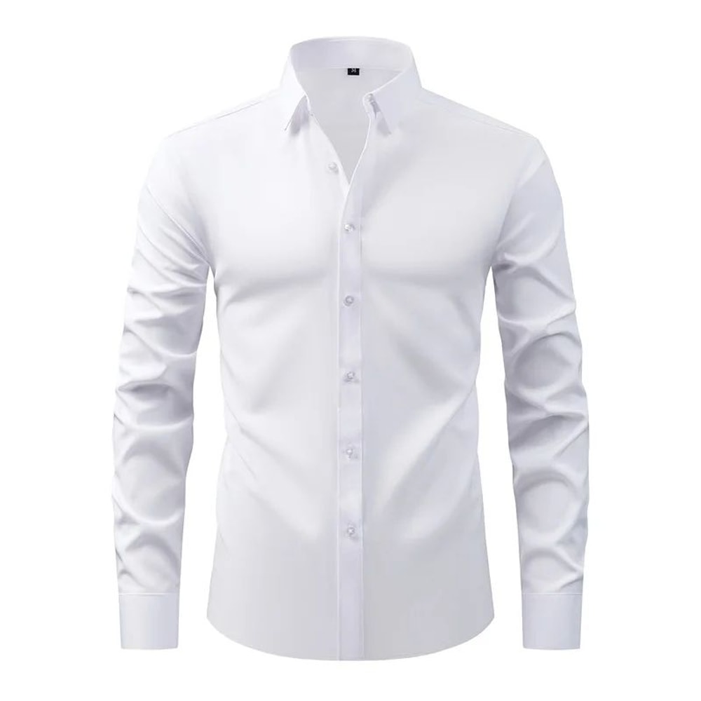 Classic Comfort Mens ButtonDown Shirt Lightweight Long Sleeve Casual Vacation Style 9