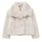 LuxeFluff Womens Faux Fur Coat Plush Fluffy Winter Jacket With TurnDown Collar 5