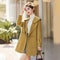ChicFit Plus Size Wool Coat Stylish Short Woolen Coat For Women Cozy Autumn Winter Womens Coat 4