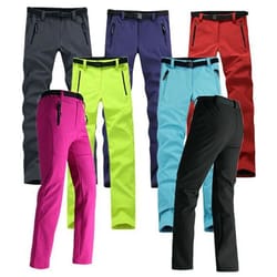 alpineshield womens waterproof hiking pants – fleece-lined softshell outdoor pants for trekking, skiing & winter advent