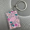 Pink Nurse Badge Holder Wallet With Lanyard For ID Cards Bank Cards And Business Cards 1