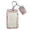 Pink Nurse Badge Holder Wallet With Lanyard For ID Cards Bank Cards And Business Cards 4