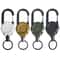 Heavy Duty Retractable Keychain With Steel Wire And Carabiner Clip 0