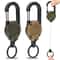 Heavy Duty Retractable Keychain With Steel Wire And Carabiner Clip 2