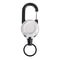 Heavy Duty Retractable Keychain With Steel Wire And Carabiner Clip 6