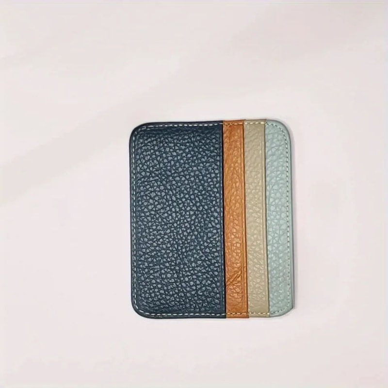 UltraSlim Minimalist Card Holder Wallet 6 Slot Front Pocket Organizer 2