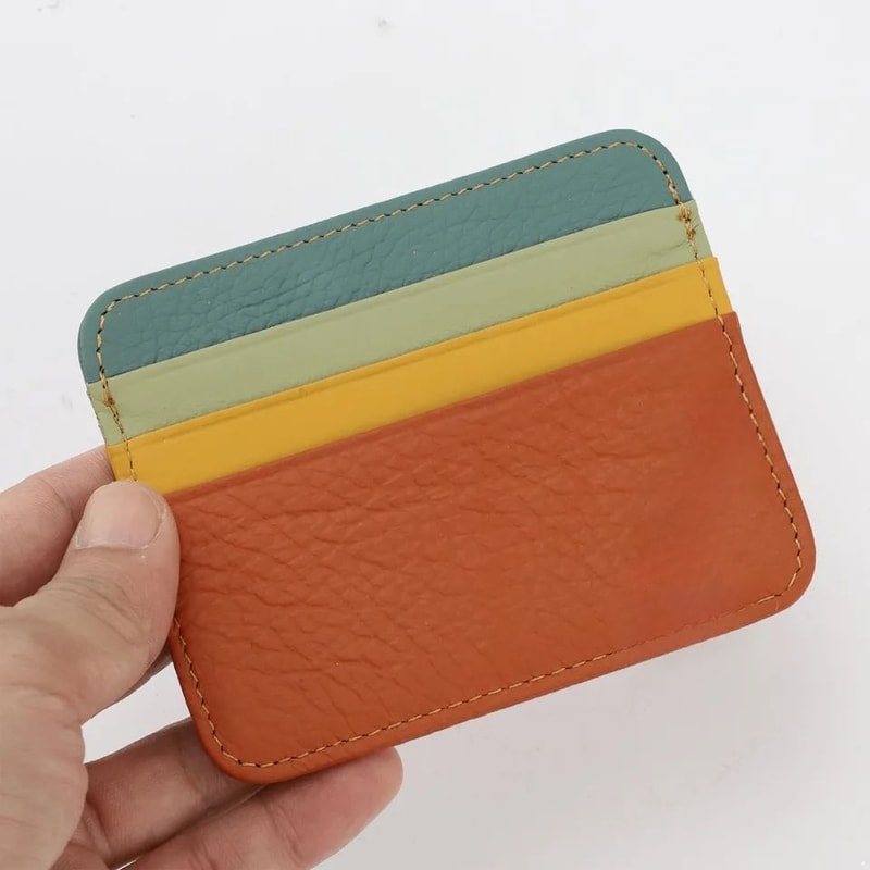 UltraSlim Minimalist Card Holder Wallet 6 Slot Front Pocket Organizer 3