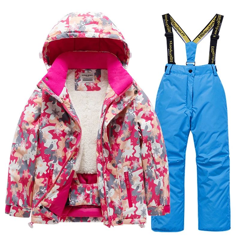 ArcticPlay Kids Ski Suit Set Waterproof Winter Snow Outfit For Boys Girls 2