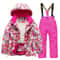 ArcticPlay Kids Ski Suit Set Waterproof Winter Snow Outfit For Boys Girls 3