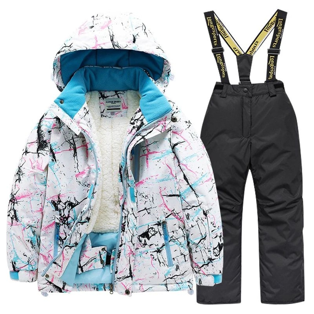 ArcticPlay Kids Ski Suit Set Waterproof Winter Snow Outfit For Boys Girls 1