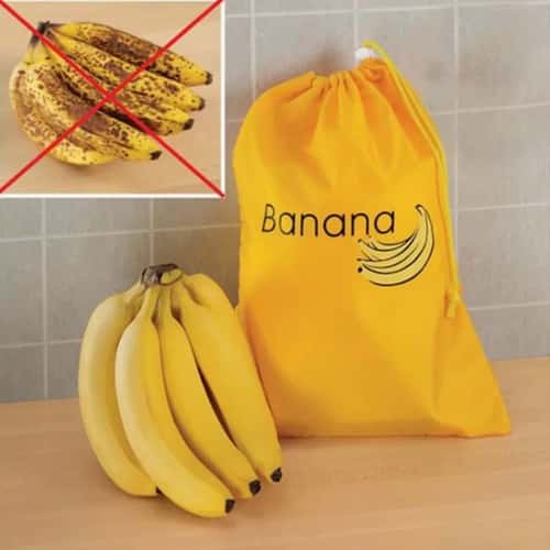 FreshLock Insulated Vegetable Storage Bag for Bananas, Lettuce & Produce