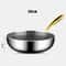 ProChef 316 Honeycomb Stainless Steel Wok Pan NonStick Frying Pan For Gas Induction Cooktops 5